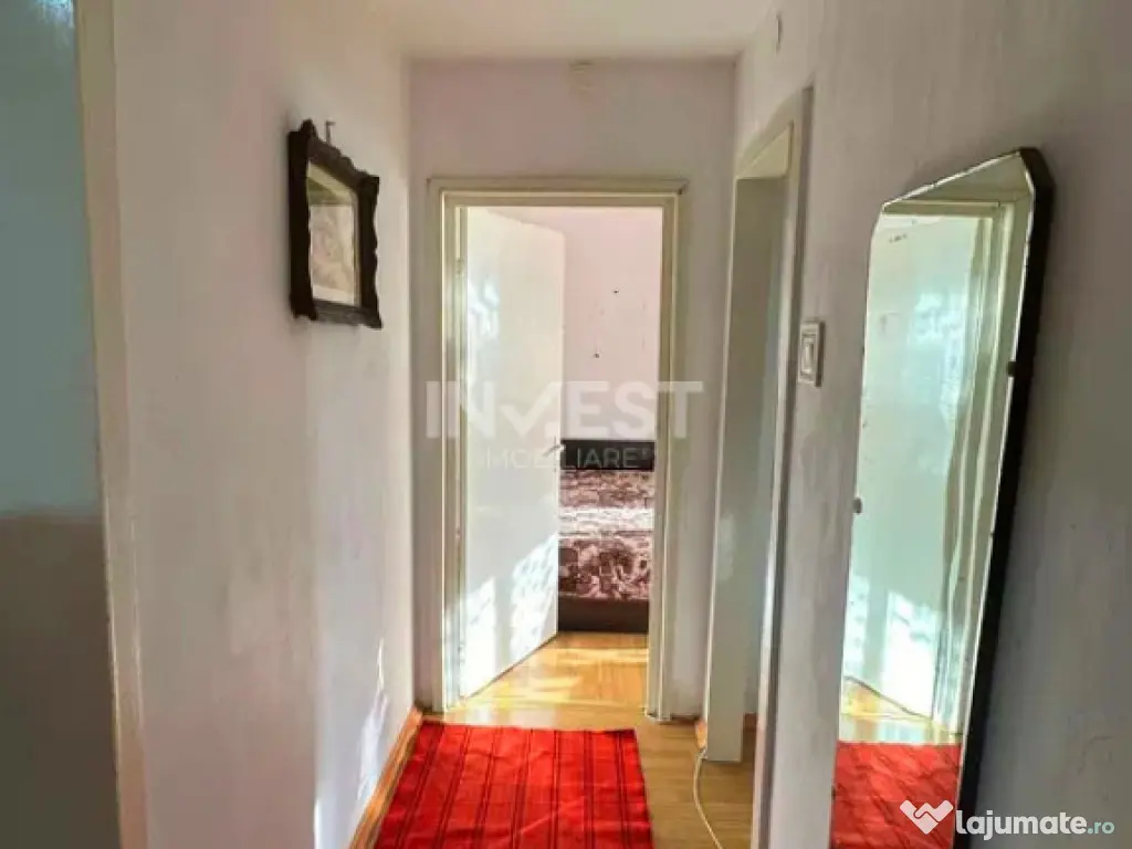 Apartament 3 camere decomandat-Podu Ros-liceul Racovita 