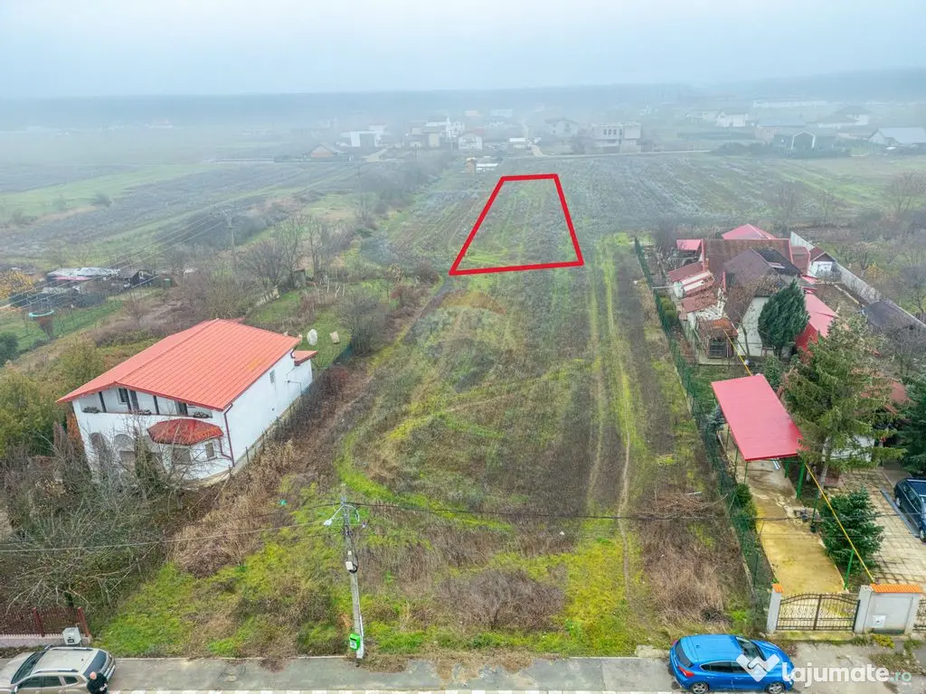 Teren 992mp Snagov / Ghermanesti / Strada Vaslui