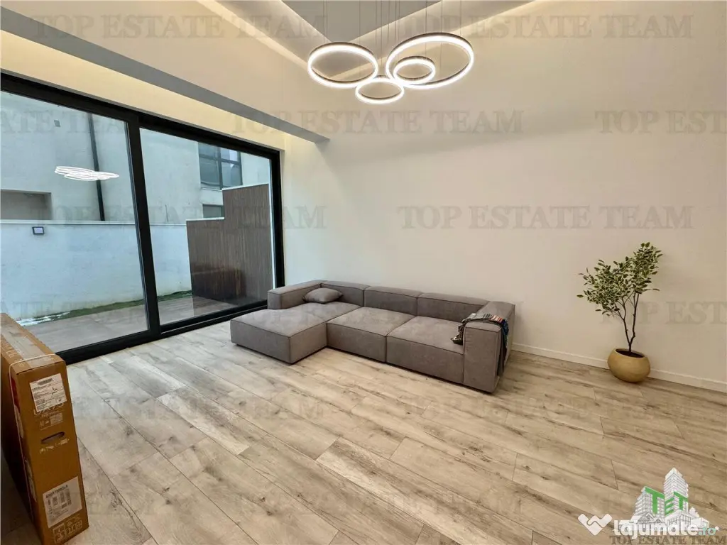 Apartament de inchiriat cu 3 camere gradina in Pipera / Sc 