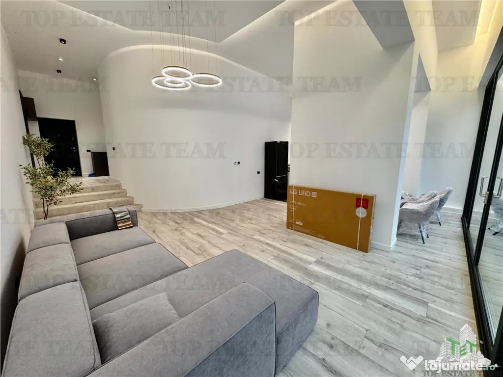 Apartament de inchiriat cu 3 camere gradina in Pipera / Sc 