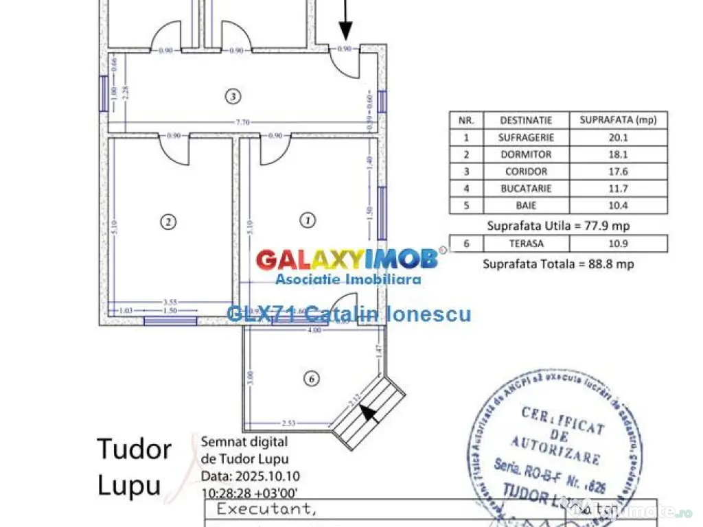 Casa pe lac Frumusani 