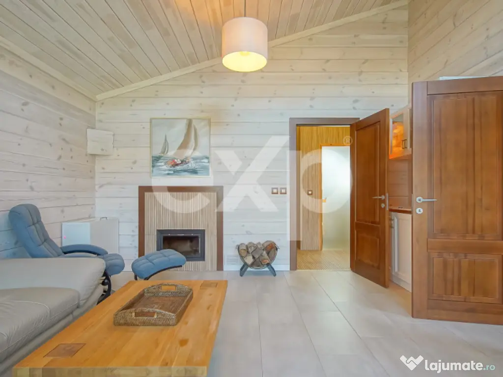 Casă din Pin Nordic Lamelar Stratificat (6 straturi) | Saun