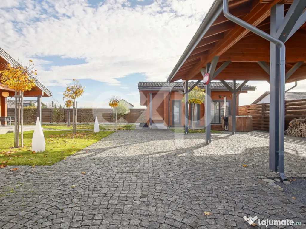 Casă din Pin Nordic Lamelar Stratificat (6 straturi) | Saun