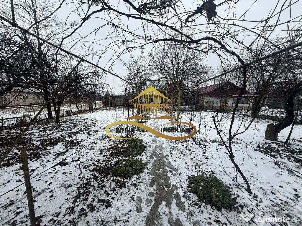 Casa batraneasca cu teren de vanzare in Lilieci Bacau 