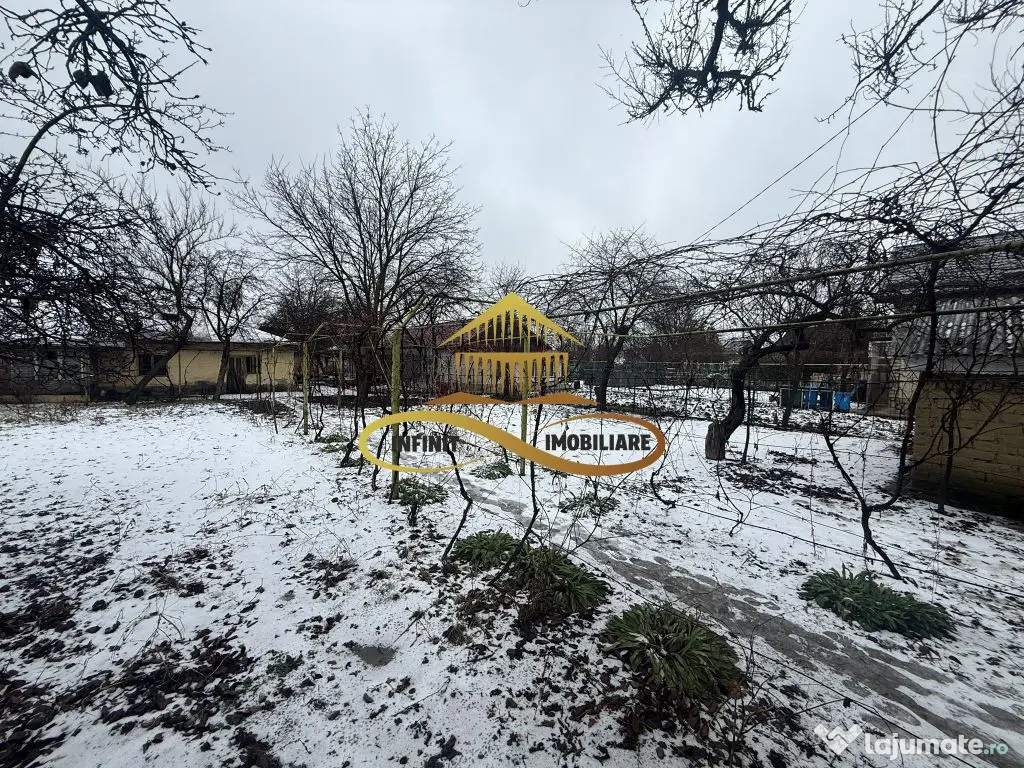 Casa batraneasca cu teren de vanzare in Lilieci Bacau 