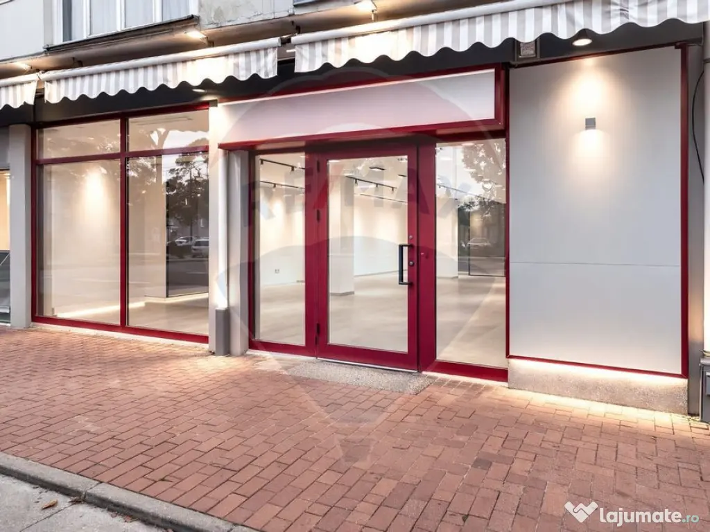 Spațiu comercial de închiriat- 120mp în Chitila cu vad... 