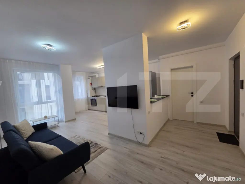 Apartament modern, dressing, birou, parcare subterană – F