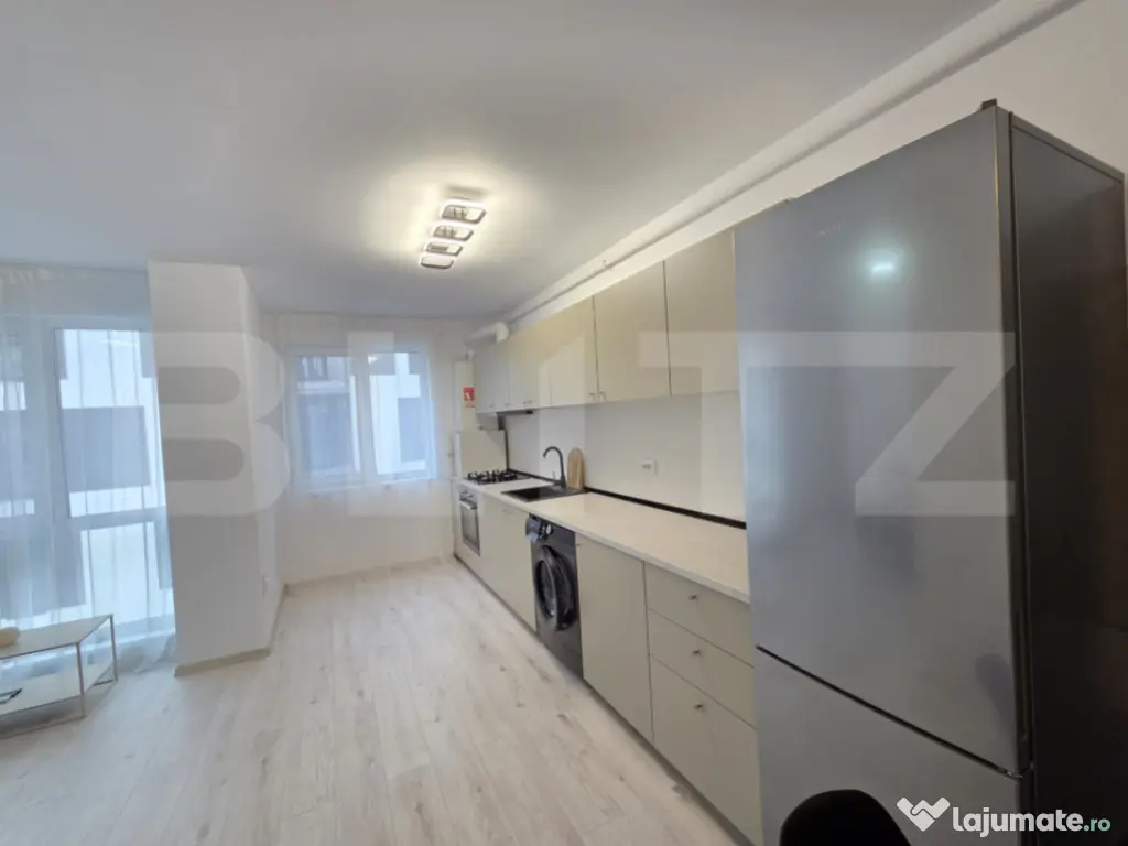 Apartament modern, dressing, birou, parcare subterană – F