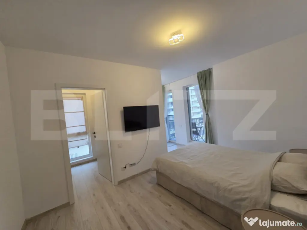 Apartament modern, dressing, birou, parcare subterană – F