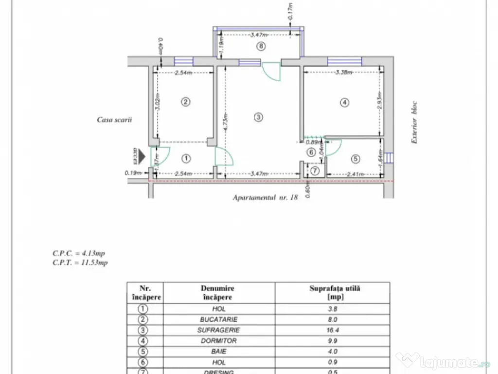 Apartament la doi pași de Parcul Catedralei, mobilat și ut 