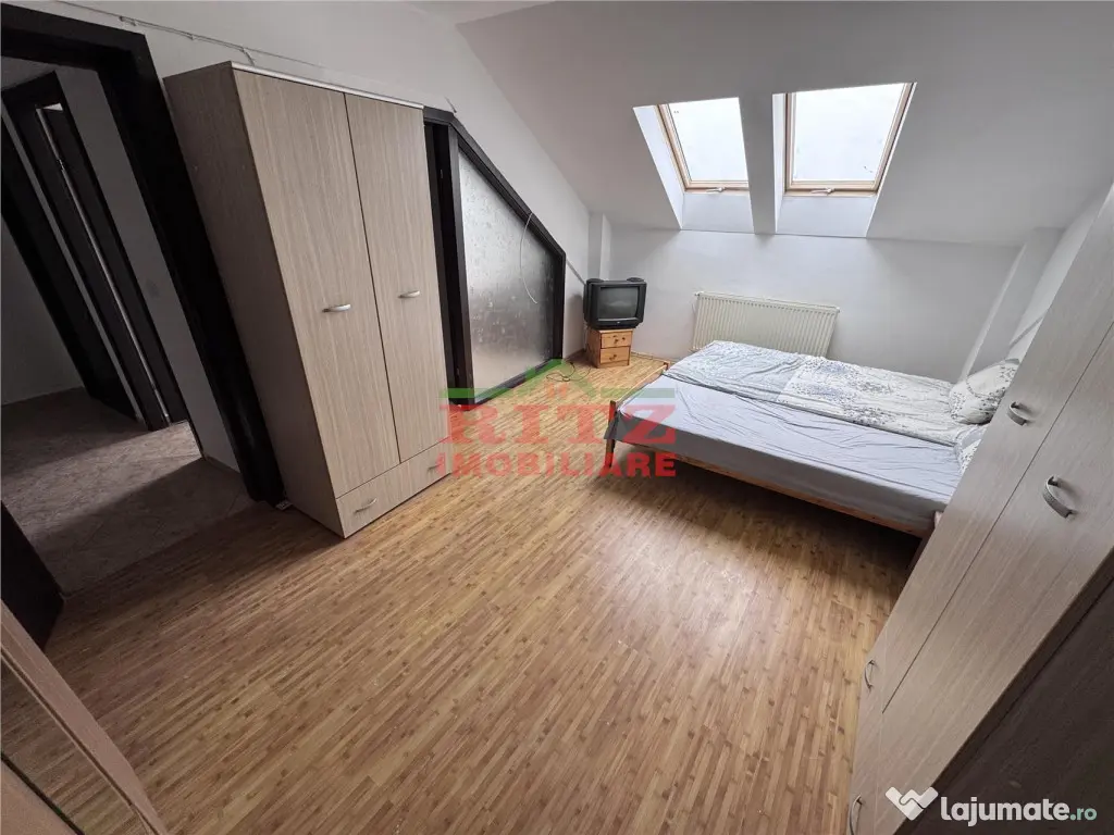 Nou! Ap. 2 cam., S=53 mp, mansarda, zona Eugen Ionescu! 