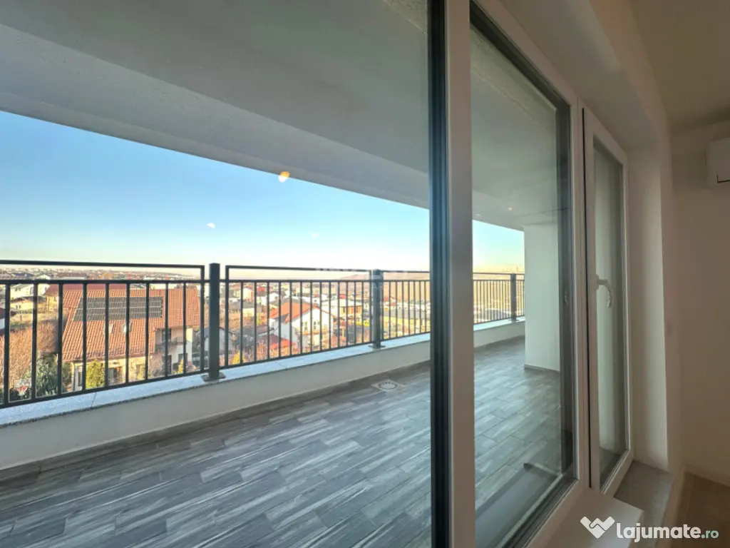 COMISION 0%! 2 CAMERE+ TERASA 25MP CU VEDERE PANORAMICA 