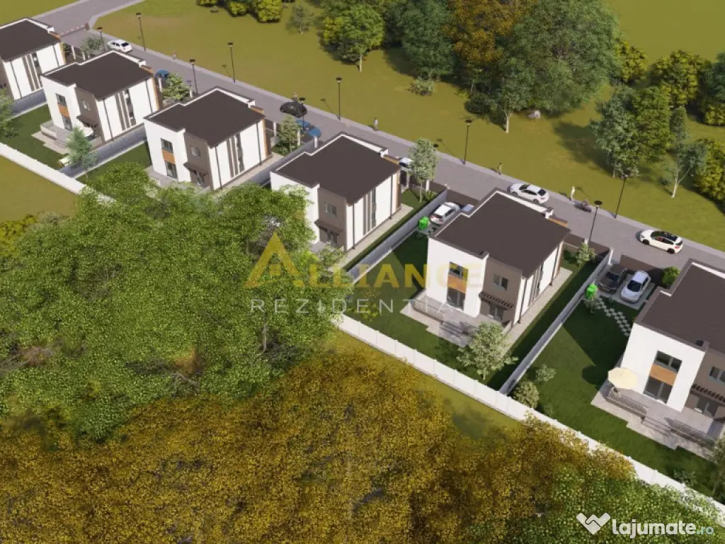 Vila individuala premium -5 camere - teren 470mp - Str.Aviat 