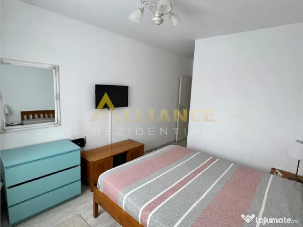 Apartament 2 camere decomandat, mobilat complet, parcare inc 