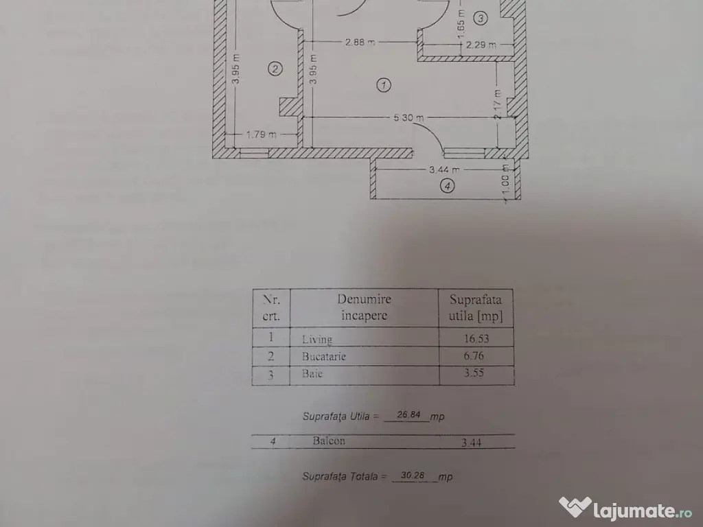 Garsoniera de vanzare Luica 