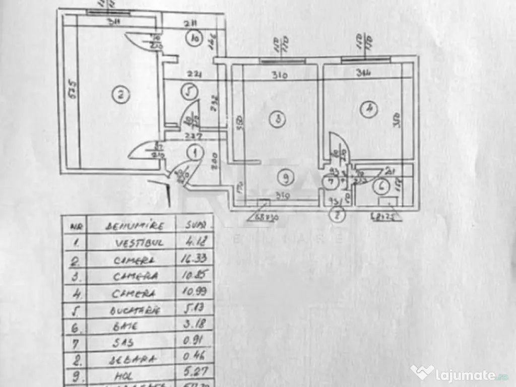 3 Camere | Decomandat | Bloc Reabilitat | Zona Crangasi - Gi 