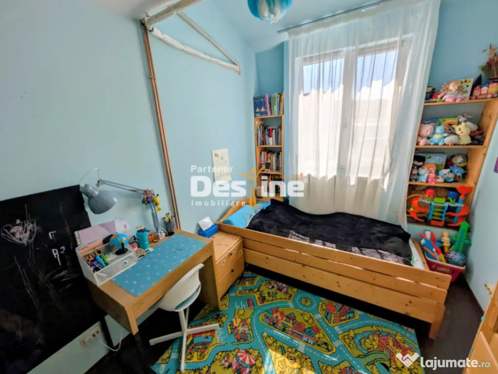 Comision 0% - Apartament 3 camere 2 băi 55 mp mobilat utila 
