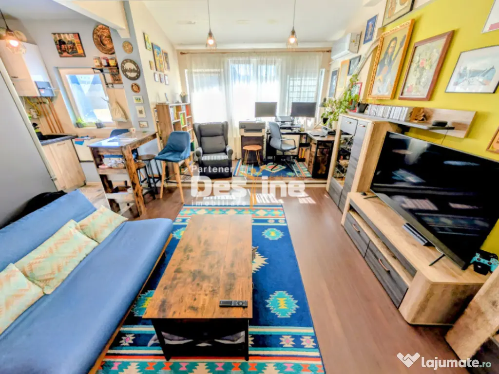 Comision 0% - Apartament 3 camere 2 băi 55 mp mobilat utila 