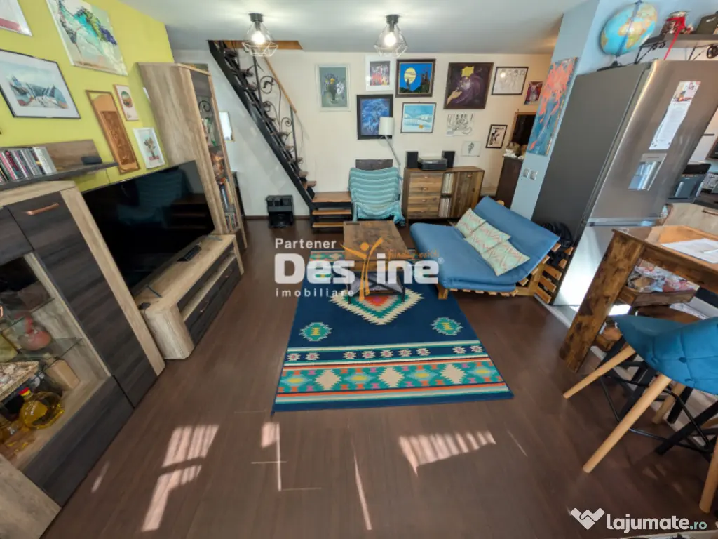 Comision 0% - Apartament 3 camere 2 băi 55 mp mobilat utila 