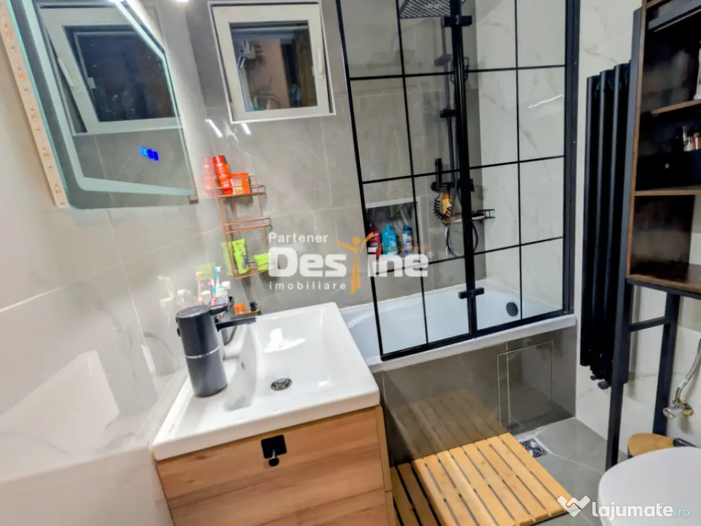 Comision 0% - Apartament 3 camere 2 băi 55 mp mobilat utila 