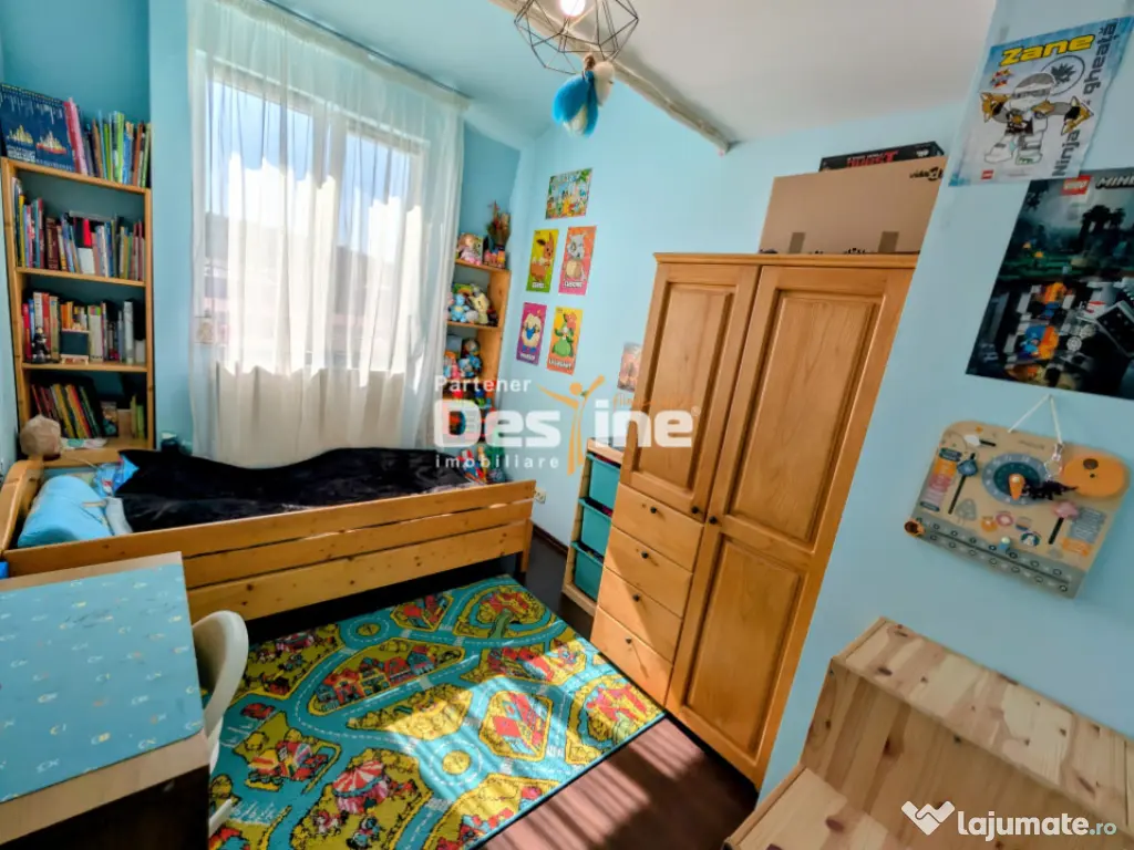 Comision 0% - Apartament 3 camere 2 băi 55 mp mobilat utila 