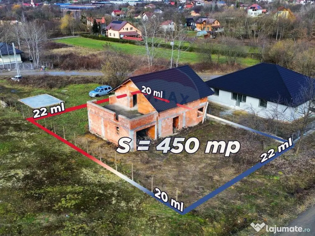 Casă P+M la roșu de vânzare – Tăuții-Măgherăuș