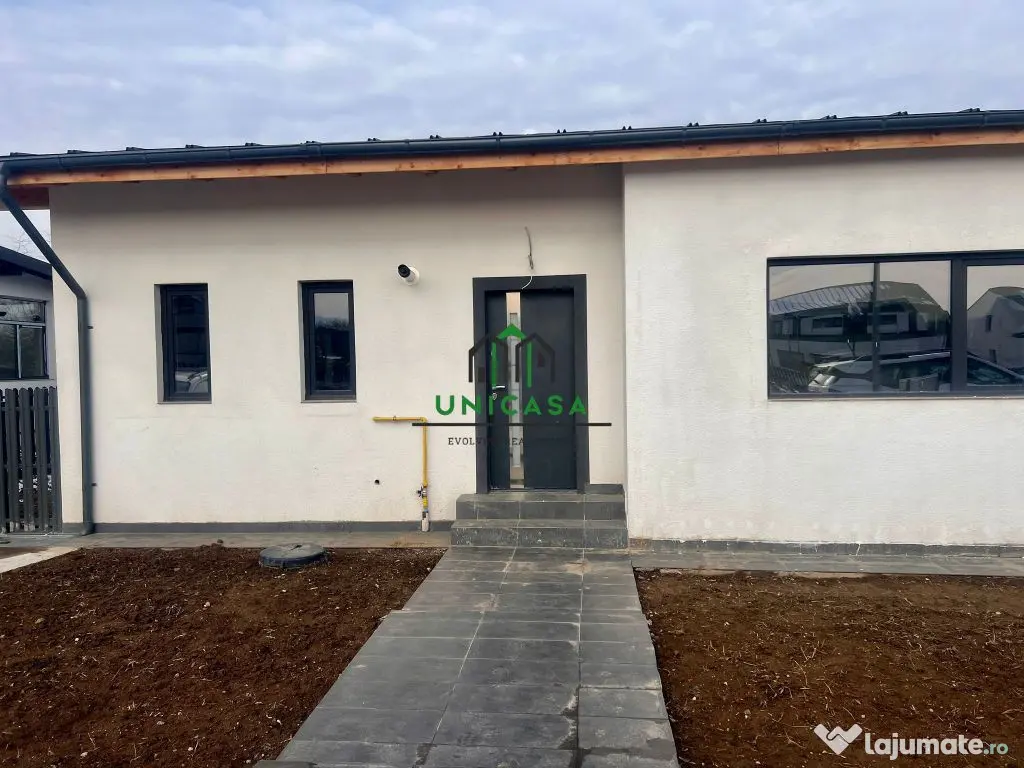 Casă modernă de vânzare/ Bujoreni – Olteni 