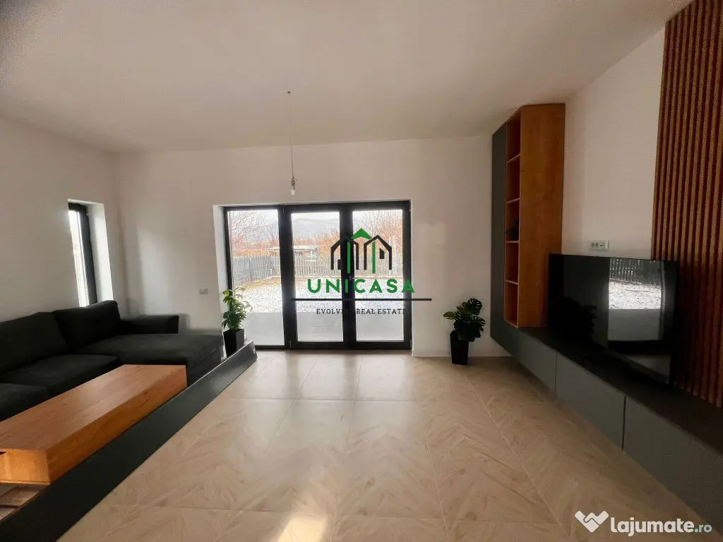 Casă modernă de vânzare/ Bujoreni – Olteni 
