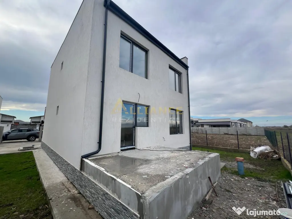 Casa individuala - zona noua - 5 camere - 3 bai - 540mp tere 