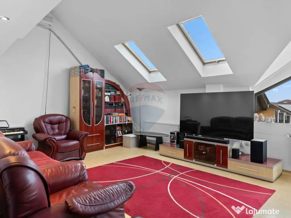 Apartament cu 3 camere pe două niveluri