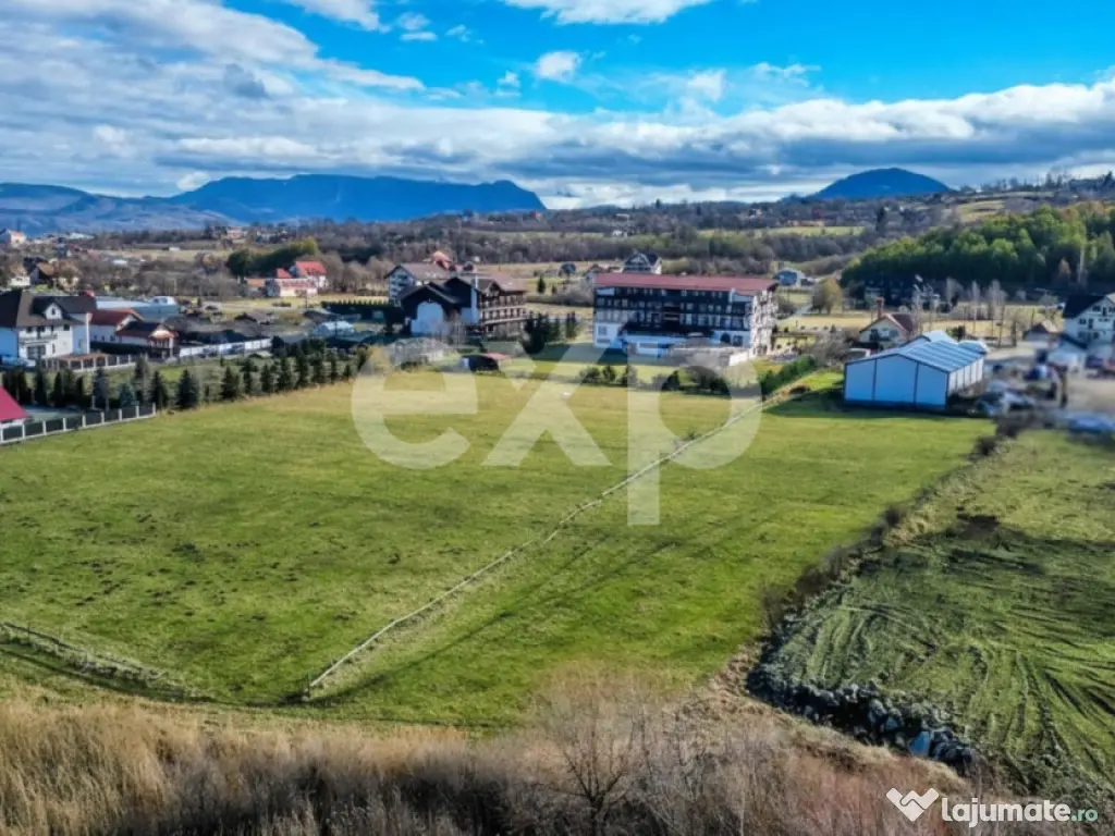 Teren intravilan 4.059 mp – zona Bran | Potențial reziden