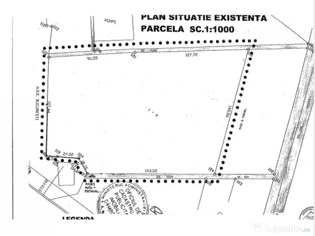 Teren Crevedia | Industrial | Construibil | Hala 