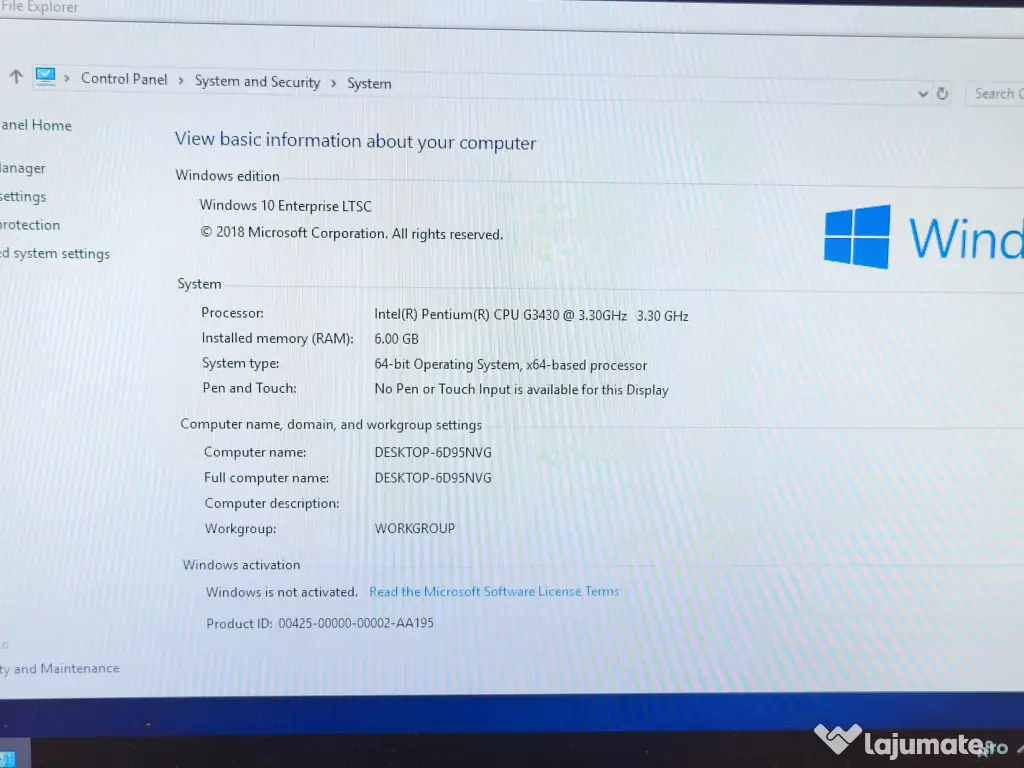 Sistem de calcul computer Lenovo 