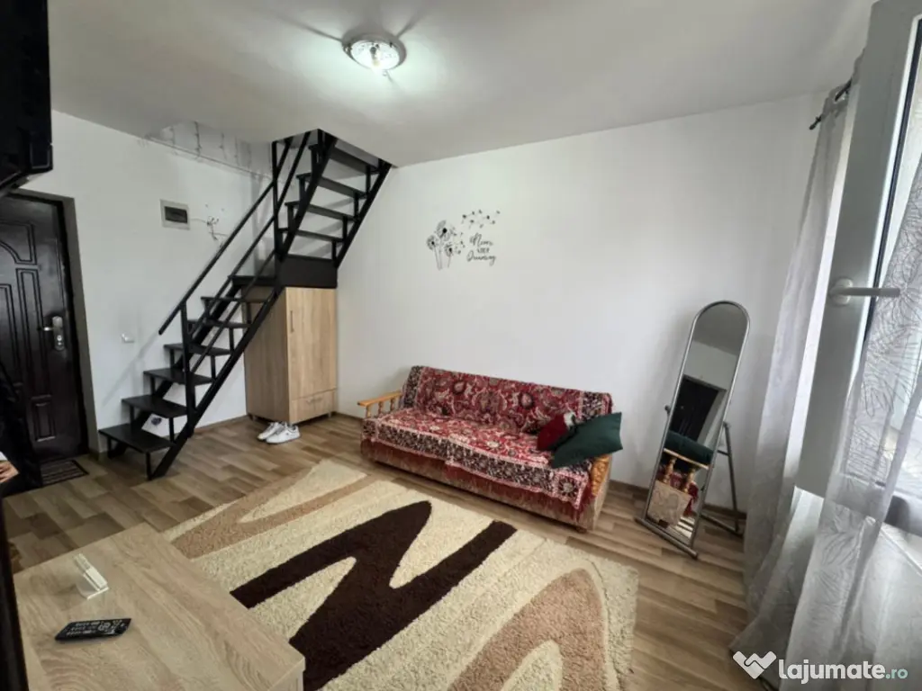 Garsonieră pe două niveluri, 39.64 mp, zona Bogdan Voda