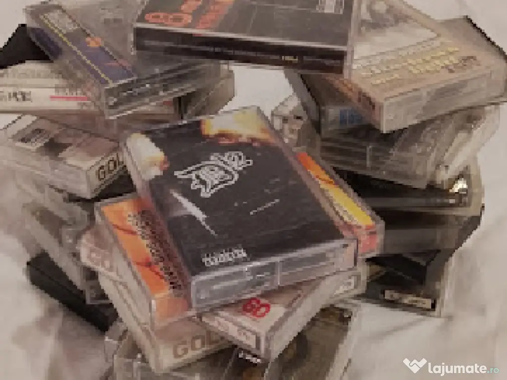 Lot 30 casete audio - Eminem, Electrecord, Golden LN (Low Noise), diverse 