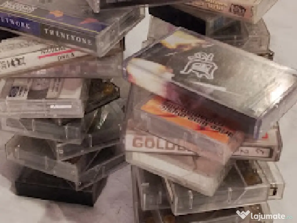 Lot 30 casete audio - Eminem, Electrecord, Golden LN (Low Noise), diverse 