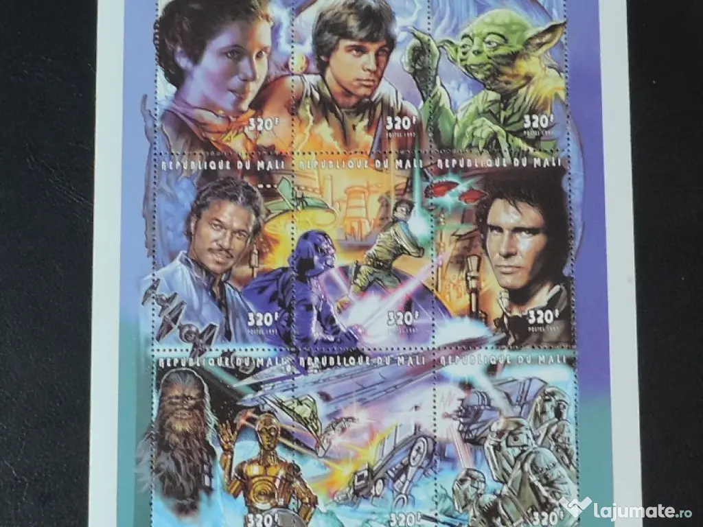 Timbre Nestampilate Star Wars 