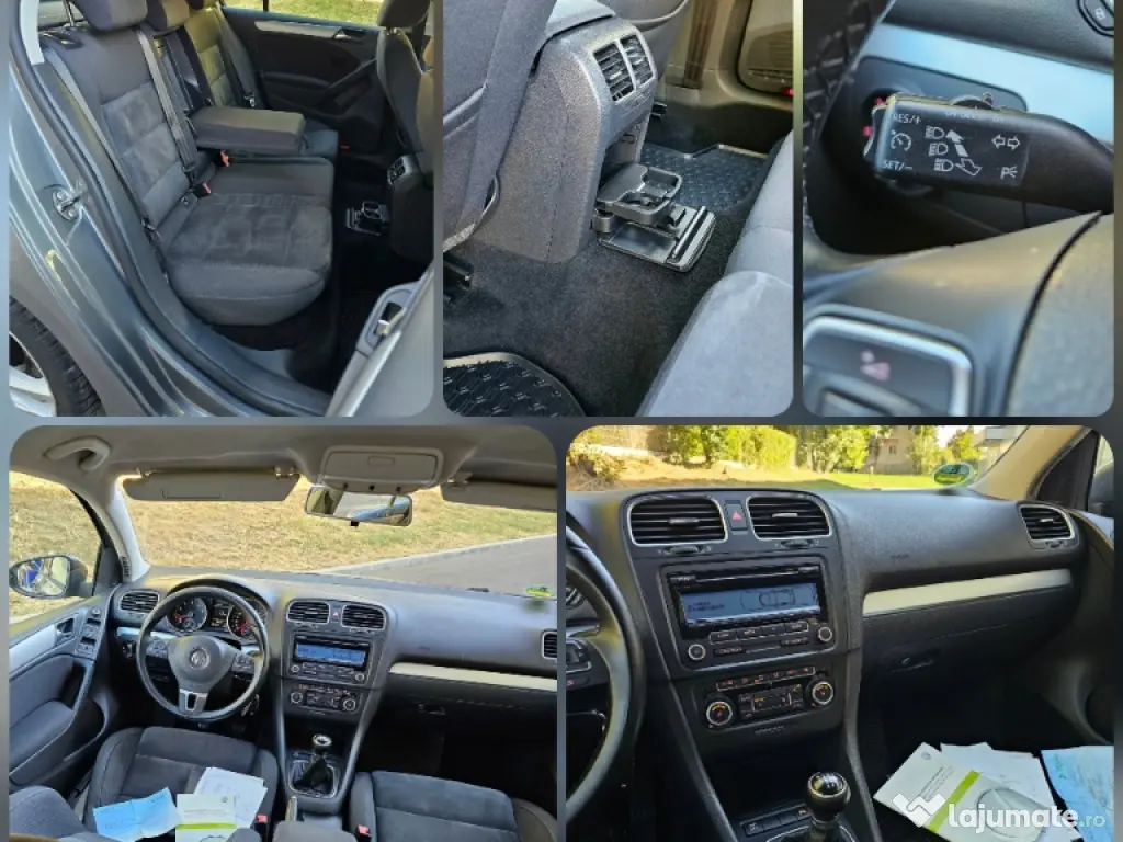 VW Golf 6 1.4TSI Navi SenzoriParcare Clima ÎncălzireScaune 