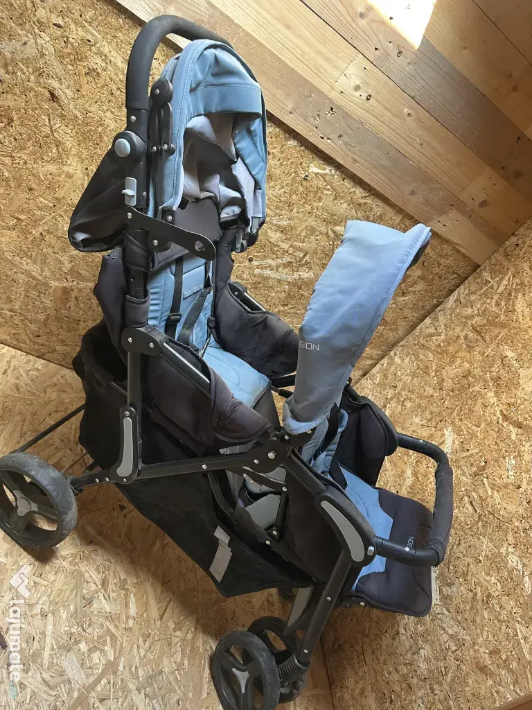 Carut dublu , foarte putin utilizat . Este in stare foarte buna . 