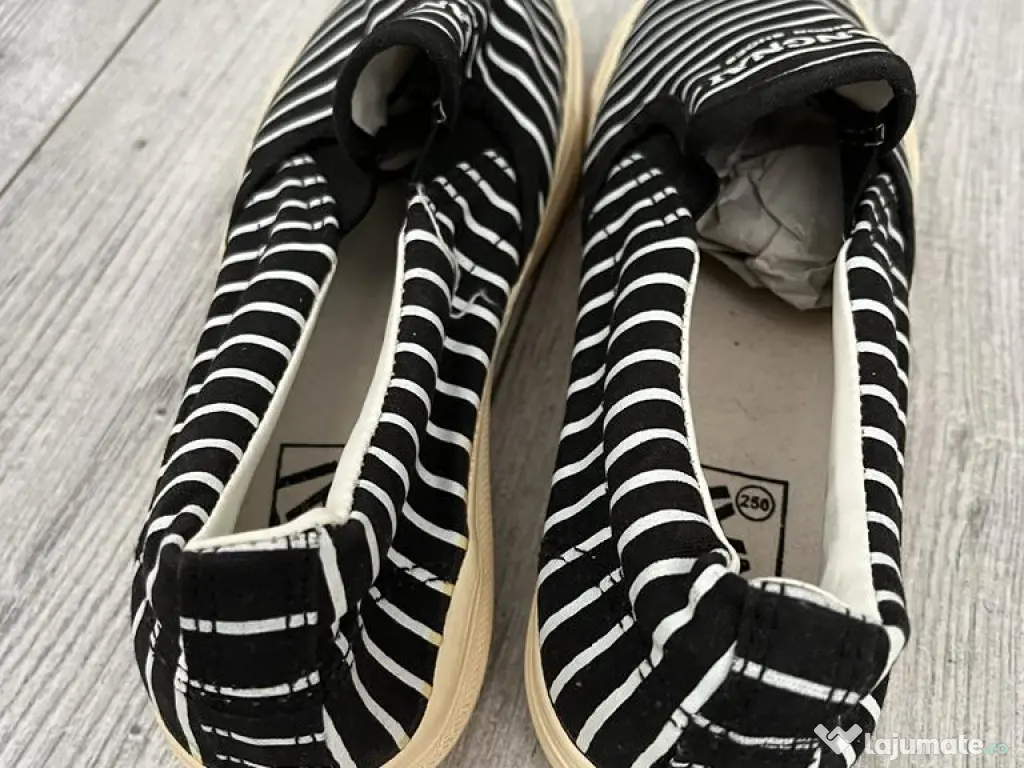 espadrile alb-negru 