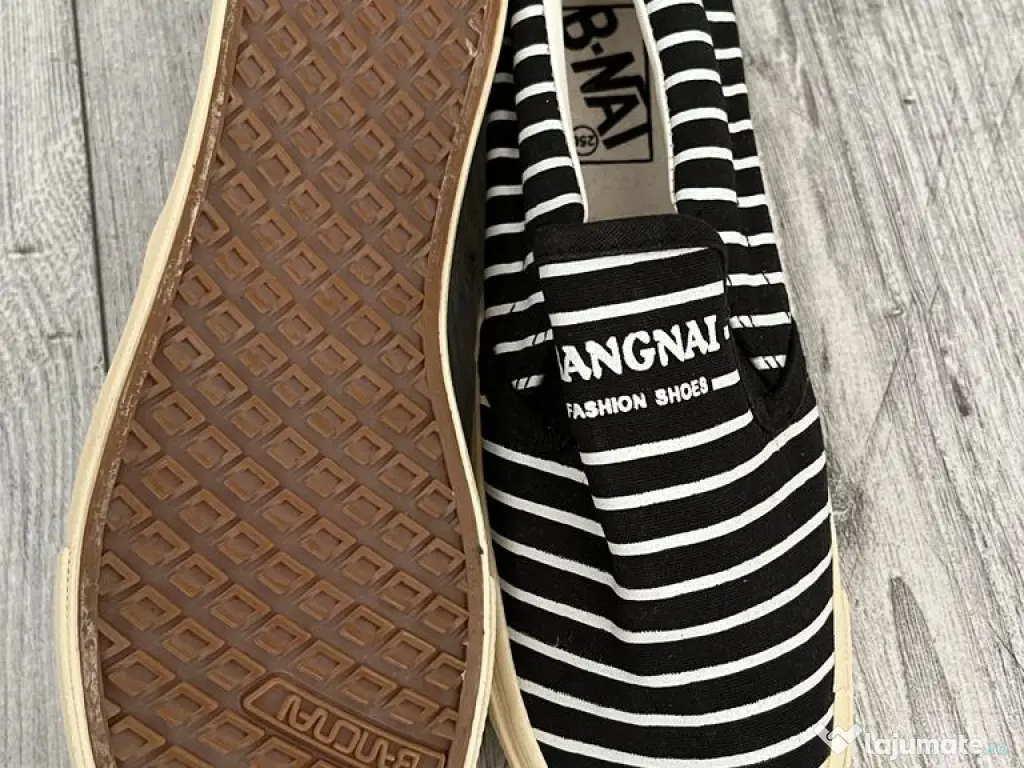 espadrile alb-negru 