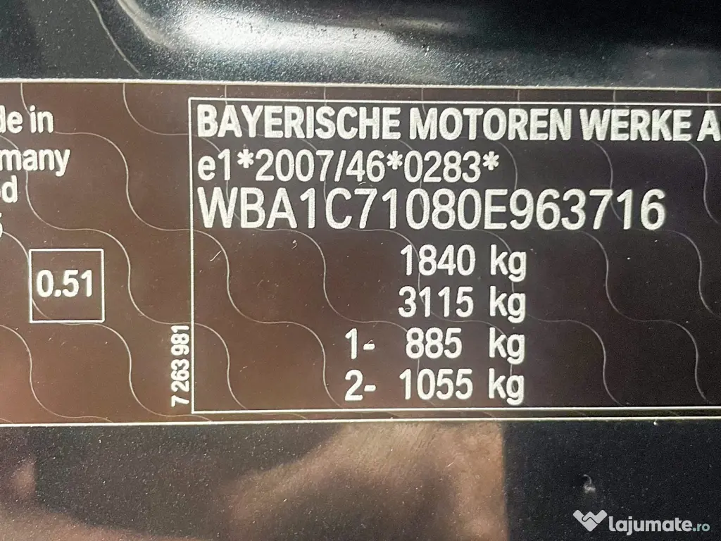 BMW Seria 1, 2.0Diesel, RAR+ITP. Garantie 12 luni, Buy-Back 