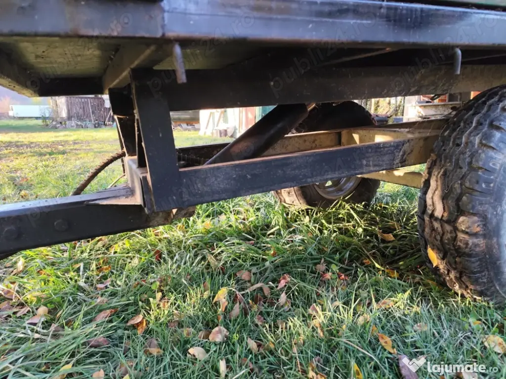 Remorca basculantă pentru tractoraș japonez 