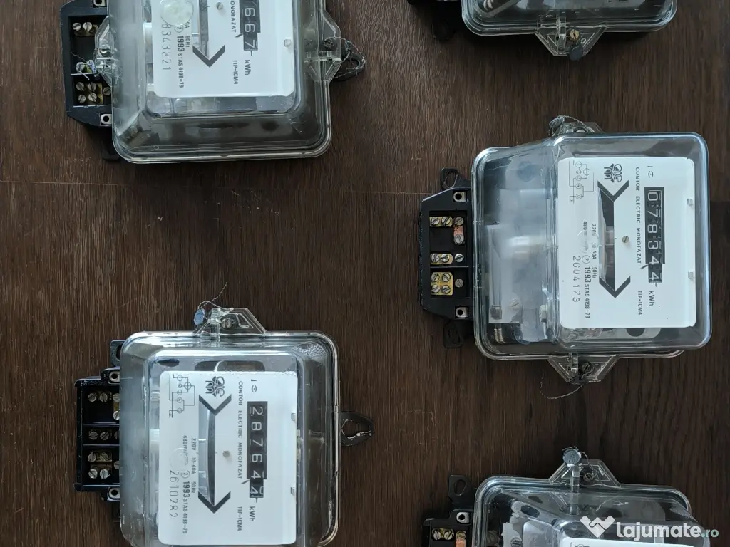 Contor monofazat pasant - 5 bucati 