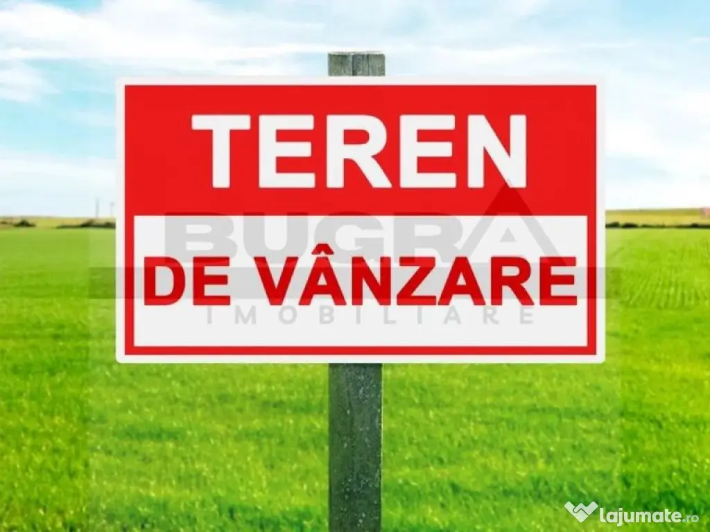 Teren intravilan, oportunitate de dezvoltare 