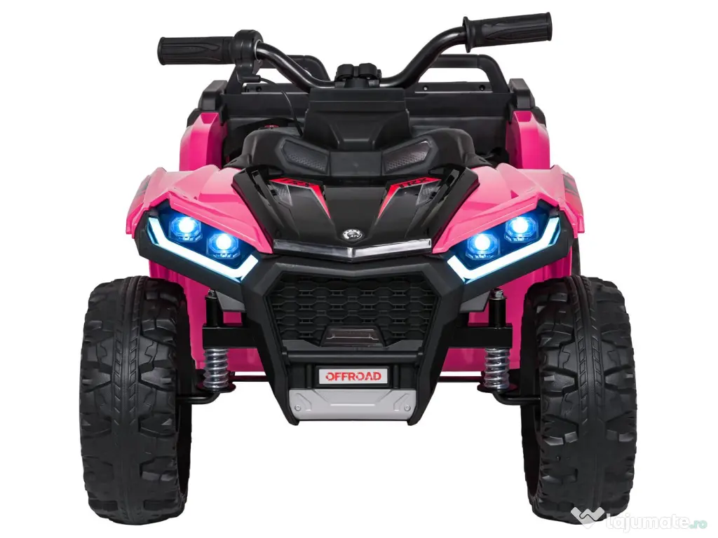 ATV electric pentru copii Kinderauto HL699 6x6, 4x 45W, 12V 14AH #pink 