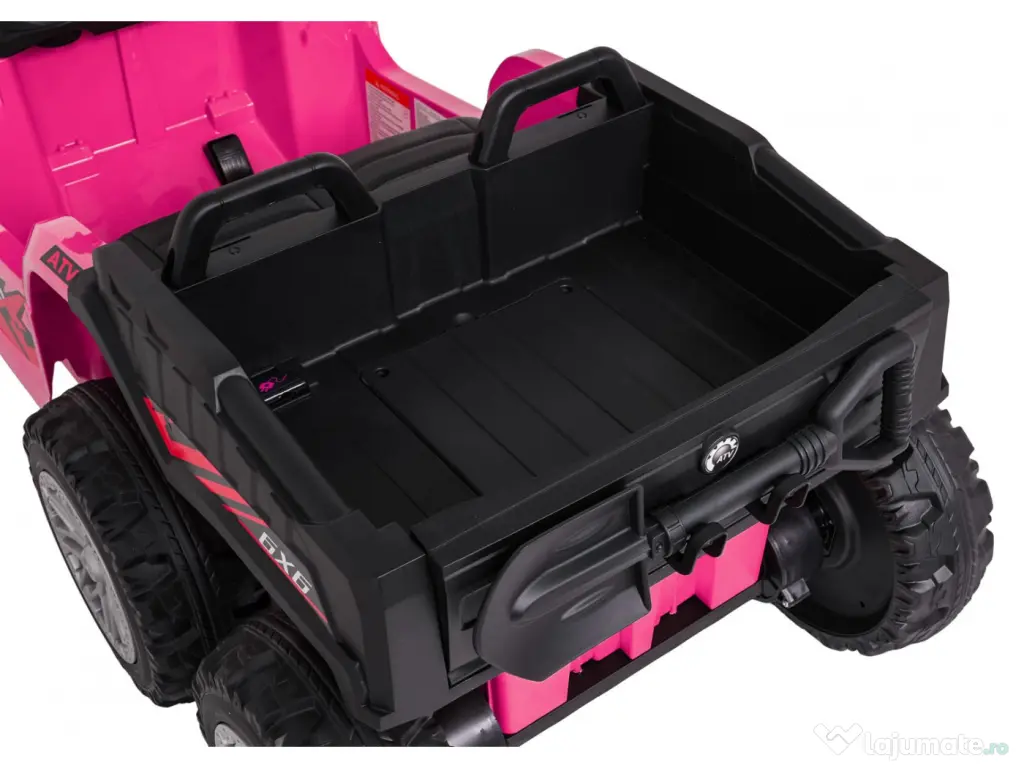 ATV electric pentru copii Kinderauto HL699 6x6, 4x 45W, 12V 14AH #pink 