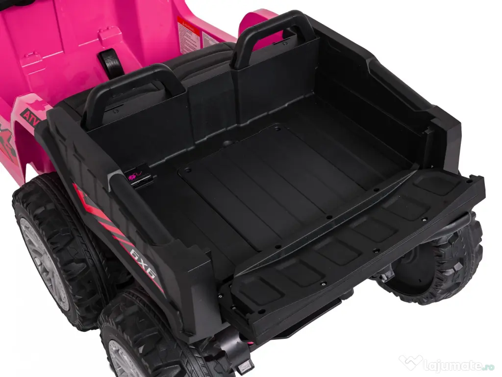 ATV electric pentru copii Kinderauto HL699 6x6, 4x 45W, 12V 14AH #pink 