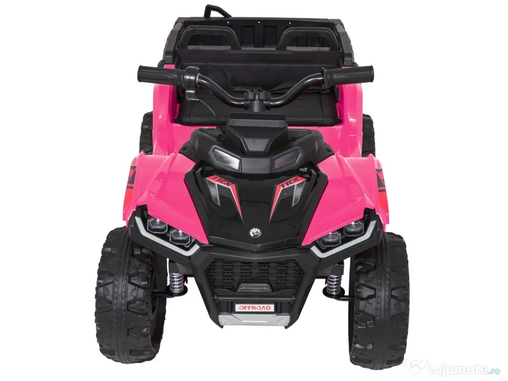 ATV electric pentru copii Kinderauto HL699 6x6, 4x 45W, 12V 14AH #pink 