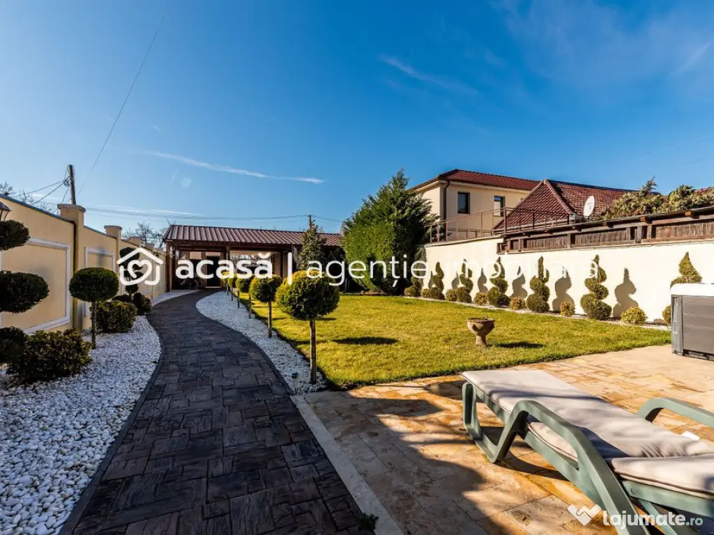 Casă SMART cu 5 camere, teren 720 mp, fotovoltaice 13 kW... 